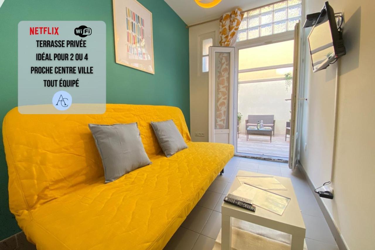 Happyhome Terrasse En Ville Fastwifi Netflix Marseille Exterior photo